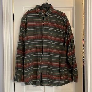 Vintage stoner-wear flannel. GH Bass. Size XL.